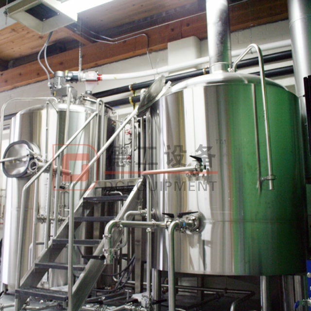 600L Pub/restaurant Beer Brewing System Craft Beer Making Line Turnkey Project with Steam Heating Double Wall Polyurethane Insulation for Sale