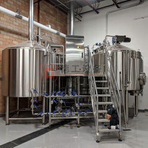 500L 1000L 2000l Customized SUS304 Turnkey Commercial Brewery Used Automatic Beer Brewing Systems for Sale 