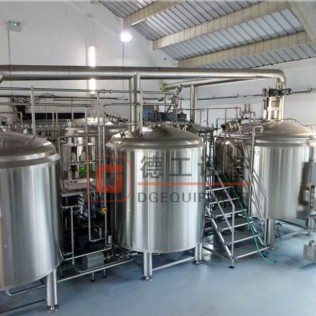 2500L Industrail Stainless Steel Professional Turnkey Brewing Equipment for Craft Brewhouse Unit 