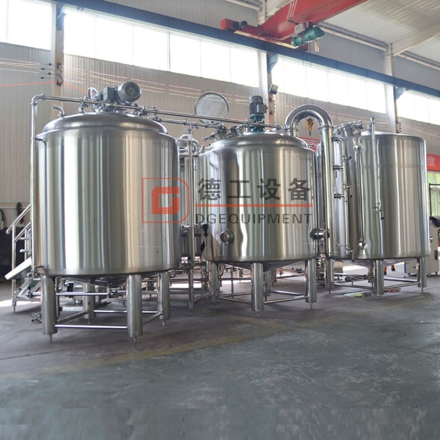 1000 Litre Turnkey Commercial Used Beer Brewing Equipment/middle Brewery Used Brewing System