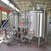5BBL brewing system beer machinery PID or PLC control brewhouse and cellar fermenters