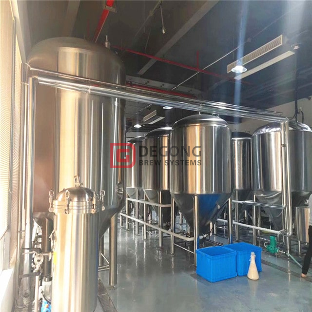 1000L Industrial Automated 2-vessel Craft Beer Brewing Equipment for Sale 