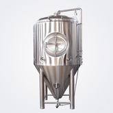 1000L Customizable Side/top Manhole Cooling Jacket Insulated Conical Beer Fermenter Brewery Tank Available for Sale