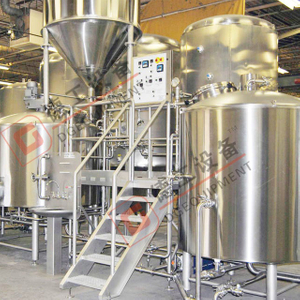 1500L Factory Turnkey SUS304 Beer Brewery Equipment Craft Brewhouse System with Steam Heating in France 