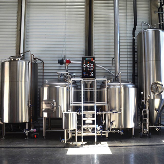 Custom made stainless steel European small home/bar available on 300 liter brewery equipment