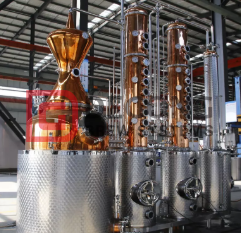 500L Home Or Industrial Craft Distilling Equipment for Gin Rum Whiskey Brandy Vodkas