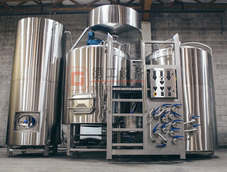 3-vessel beer brewhouse