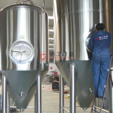 4000L jacketed fermentation tanks Conical-Bottom Fermenter (Unitank) provided by DEGONG