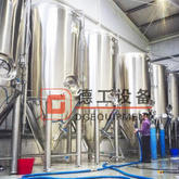 600L 1000L Beer Brewery Equipment Craft Commercial Cooling Double Wall Turnkey Fermentaton Tank 