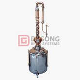 200L Copper Distillery Equipment Home Alcohol Pot Still Vodka Brandy Rum Distilling Machine