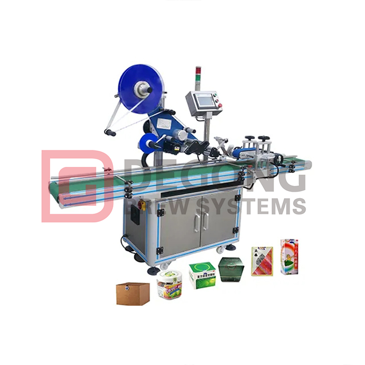 Automatic single-sided machine labeling box carton large can brushing machine, packaging box corner marking machine, label applicator