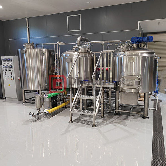 300-1500L Stainless Steel Automatic Beer Brewing Equipment