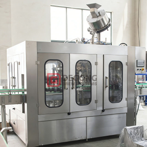 1800 Bottles/H Beer Filling Machine For Glass Bottle Crown Cap
