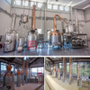 3000L Automatic Whisky Distiller Red Copper Equipment