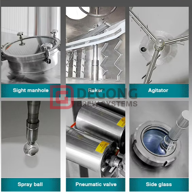 2000L Industrial Beer Brewery Equipment Craft Beer Plant