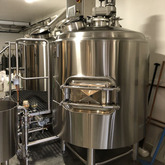 1000L Customized Complete Brewery Equipment Stainless Steel 304/306 Steam Heated Beer Brewing System