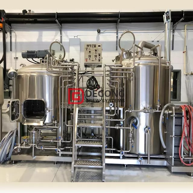500l stainless steel Commercial Beer Brewing Equipment in Brewpub/restaurant