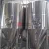 5BBL Commercial Stainless Steel Dimple Jacket Beer Fermentation Tank / Cylindrical Conical Tank