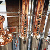 1000L copper pot still wishkey distillery equipment customized built