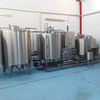 600L/5BBL beer brewery equipment used 2 Vessels electric Brewhouse and stainless steel 304 isobaric fermentation tank