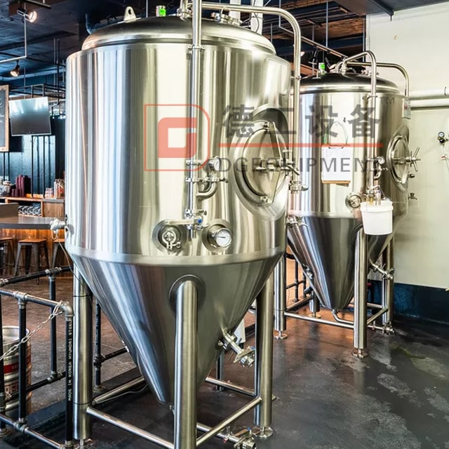 Customer Beer Fermenter 100% Food Grade Stainless Steel 304 Double Wall Conical Fermentation Tank