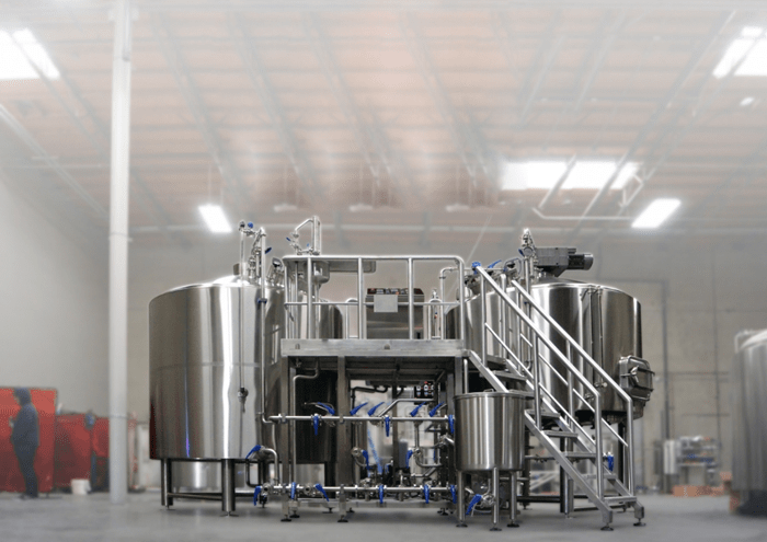 1000L beer brewhouse