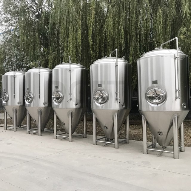 1000L Stainless Steel 304 Mirror Polish Craft Beer Brewery Equipment with 3 Vessel Brewhouse And Conical Fermenter