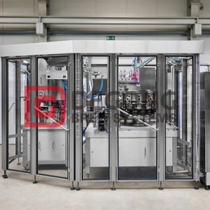 100-500 Cans/min Rotary Canning System for Beverage Production