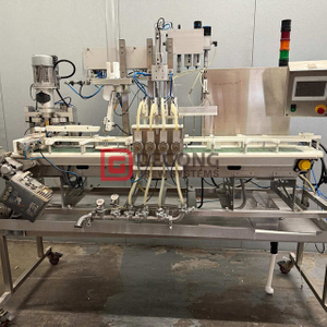 4 Head Inline Can Filler for Beverage Line Up To 40 Cans/min