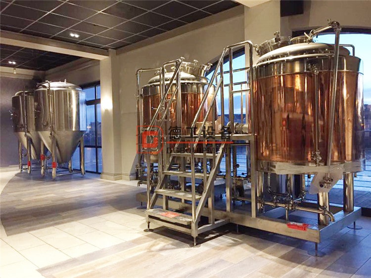 copper beer brewing system