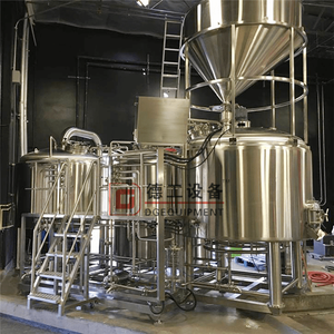 Customized 1BBL/5BBL/7BBL/10BBL craft beer brewing equipment mash tun kettle tun whilpool for sale