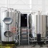 500L Self Brewing Equipment Craft Microbrewery Combined 2/3/4 Vessels Beer Brewhouse Installed in Brewpub/hotel