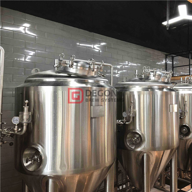 500L Commercial Turnkey 3-vessel Craft Beer Brewing Equipment for Sale 