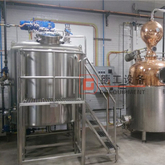 craft distillery 1000L CE approved red copper distiller for whisky Distillation distillery equipment alcohol