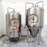 500L Craft Beer Temp Controlled Conical Fermenter Vessel For Pub Resturant Micro Brewery Equipment Used