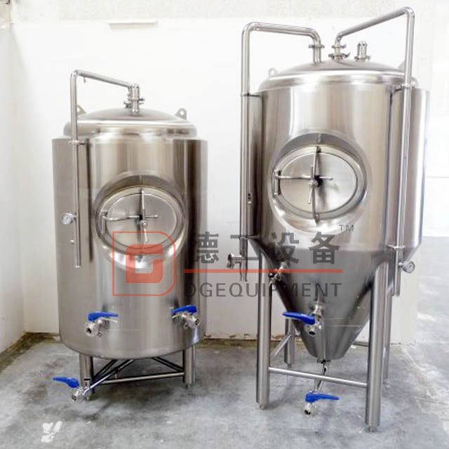 2000L Beer Brewery Equipment with 3-vessel Steam Heating ...