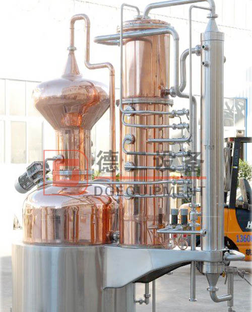 200gal 800L Copper Column for Distillery Gin/rum/vodka for Sale