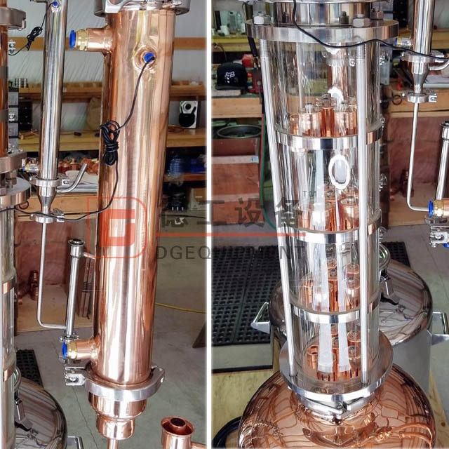 500L Craft Commercial Red Copper Gin Whisky Distillation Equipment for Sale Suppliers Near Me 