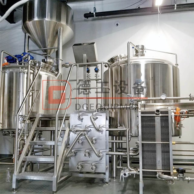 10BBL-50BBL(1BBL=117L) All in One Brewing System Stainless Steel Brew Kettle Turnkey Brewing System for Sale