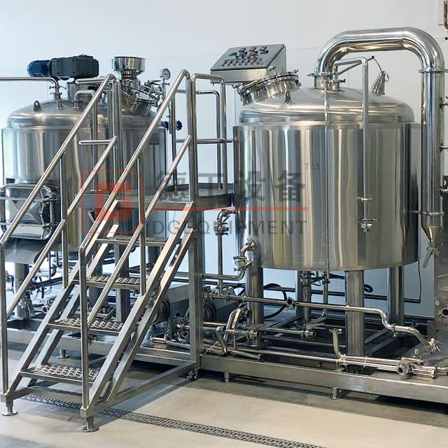 500L Craft Kettle Brewing Equipment Professional Beer Equipment Manufacturers Cost of Commercial Brewery