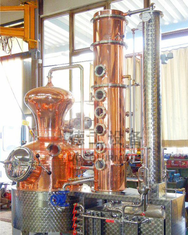 500L Copper Distillery for Gin Whisky Better Quality Multifunctional Copper Pot Still for Sale