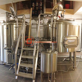 600L brewery equipment double wall premium brewing equipment CE/TUV authorized