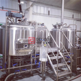 800L 7BBL Safe And Convenient SUS304/316 Beer Brewing Equipment Steam Heated Brew Kettle Beer Brewhouse