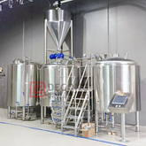Brewery 500L Per Brew Mash Kettle Tun PLC Touch Screen for Beer Pub, Restaurant, Small Beer Factory