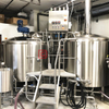 500L micro automated 2/3vessel beer brewing equipment for brewpub/ hotel/ restaurant