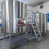 10HL Commercial Used Brew Kettle Mash Lauter Tanks Stainless Steel Beer Brewing Equipment 
