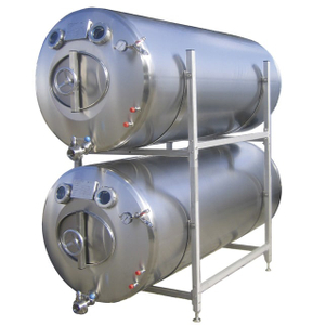 Buy A 2000L SUS 304 Vertical/horizontal Double Layer Beer Bright Beer Tank for Beer Serving And aging