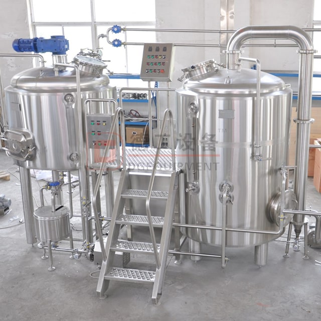 5BBL Restaurant Used Micro Brewery Stainless Steel 2/3/4 Vessels Beer Mashing Equipment for Sale