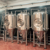 1000L Conical Insulated Double Layer Dimple Jacket Stainless Steel 304/316 Isobaric Fermentation Tank Used for Restaurant/brewpub