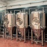 2000L Commercial Brewery Used Beer Brewing Equipment-double Wall Stainless Steel Conical Fermentation Tank with 60° Cone